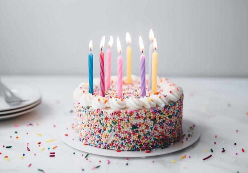 Birthday Joy album template example